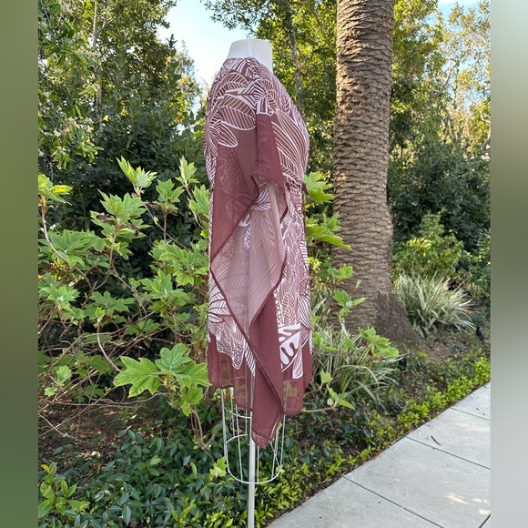 NWOT Bleu Rod Beattie "En La Playa" open sleeve coverup - size S - Picture 3 of 5